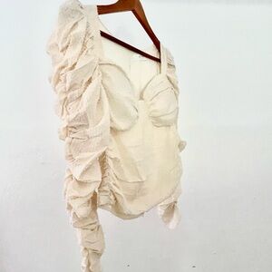 ASTR The Label Women’s Blouse in Ivory
